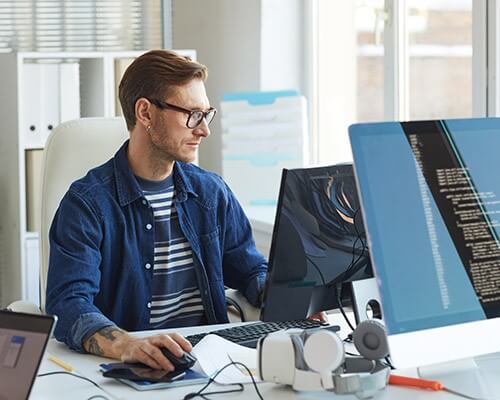 home page about us section